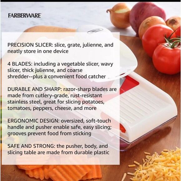 Farberware Professional Mandoline Slicer - Picture 2 of 6
